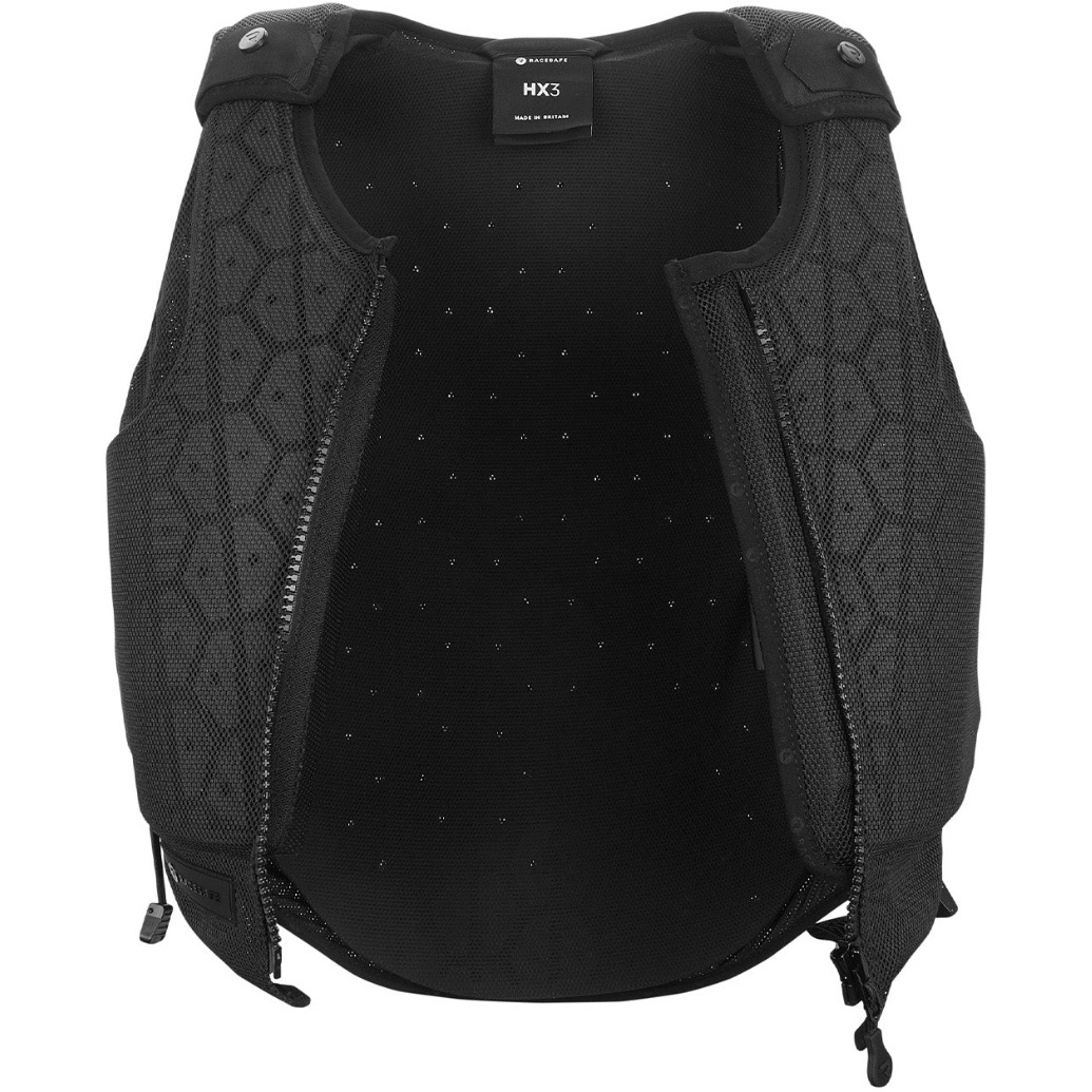 2025 Racesafe Junior HX3 Young Rider Body Protector HX3Y - Black